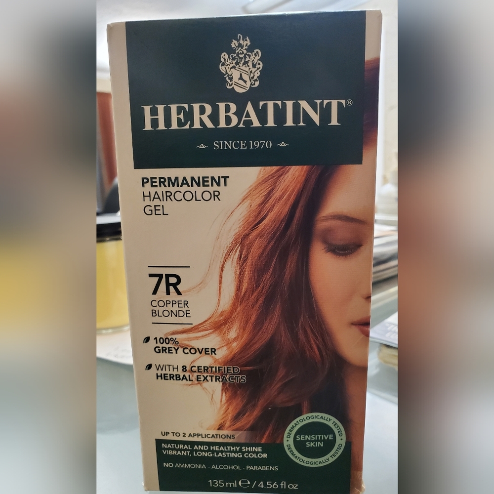 Herbatint Hair color Gel 7R Copper Blond